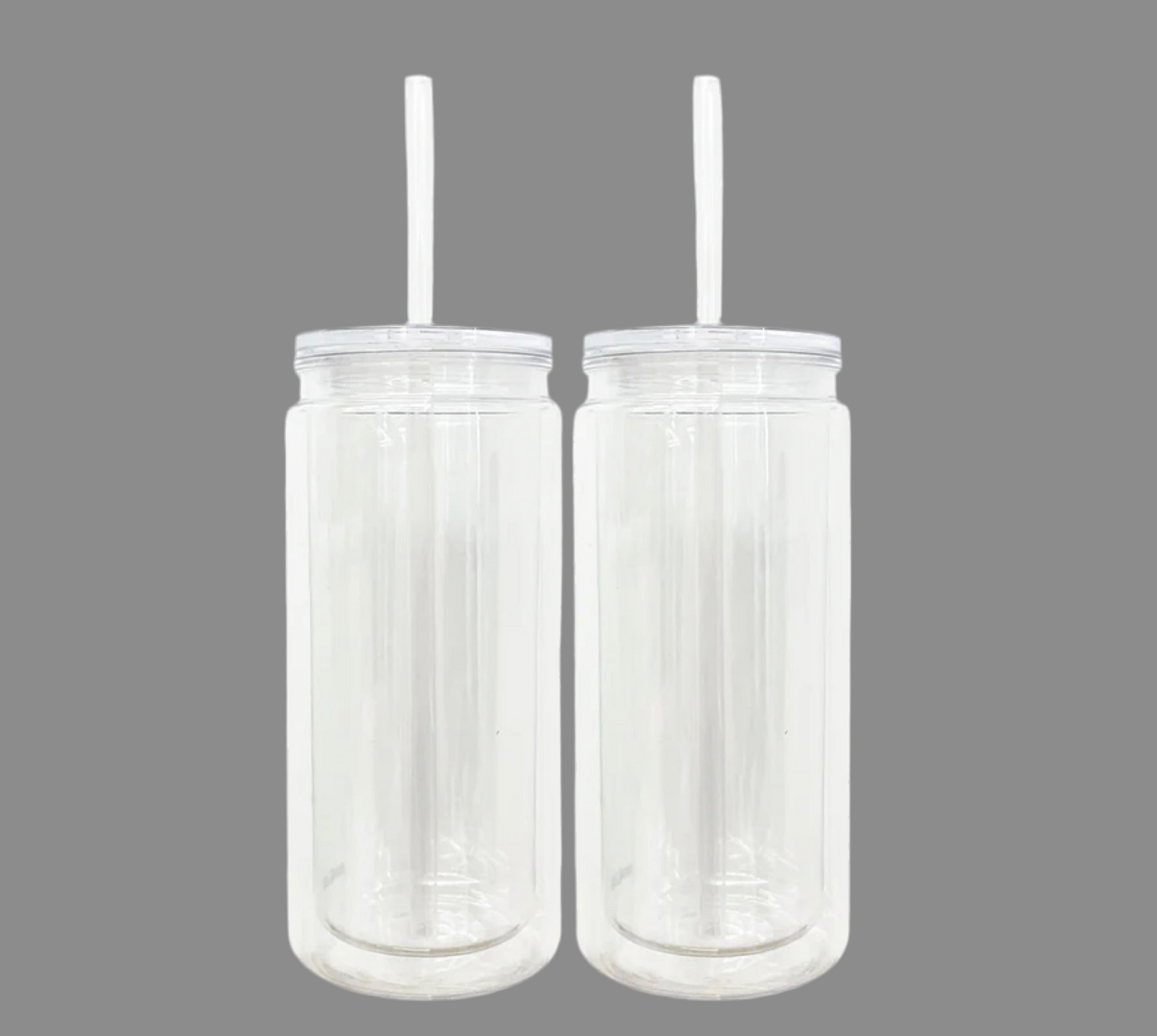 20oz acrylic snow globe