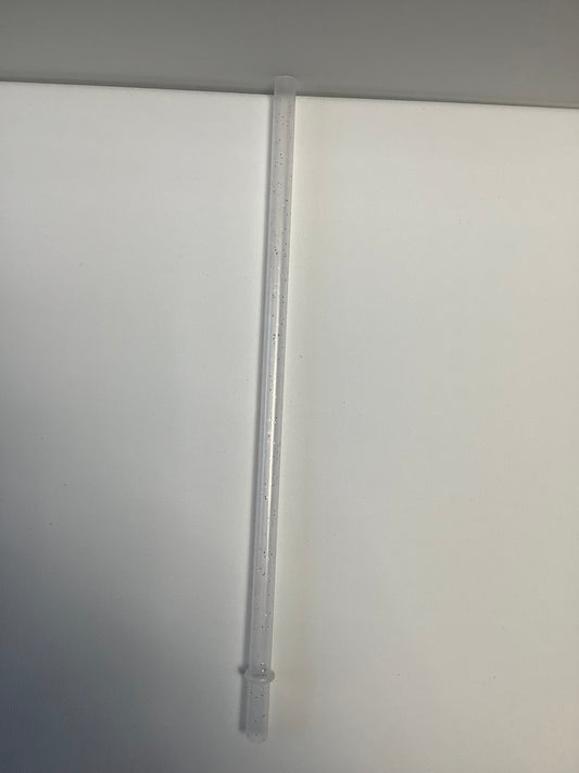 Plastic glitter Straw