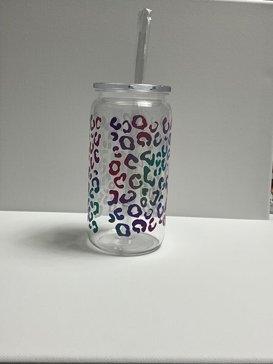 16oz Single wall tumbler Acrylic. Coffee momma