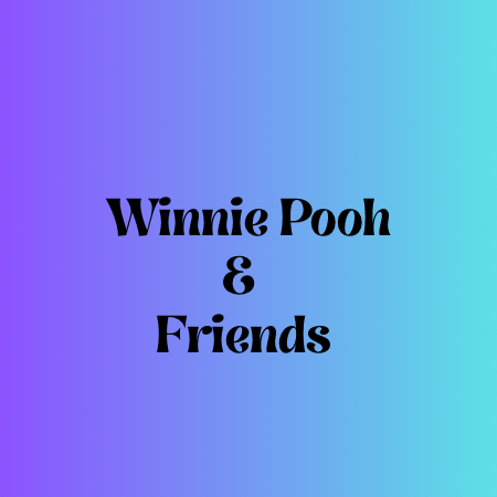Winnie Pooh & Friends Wraps