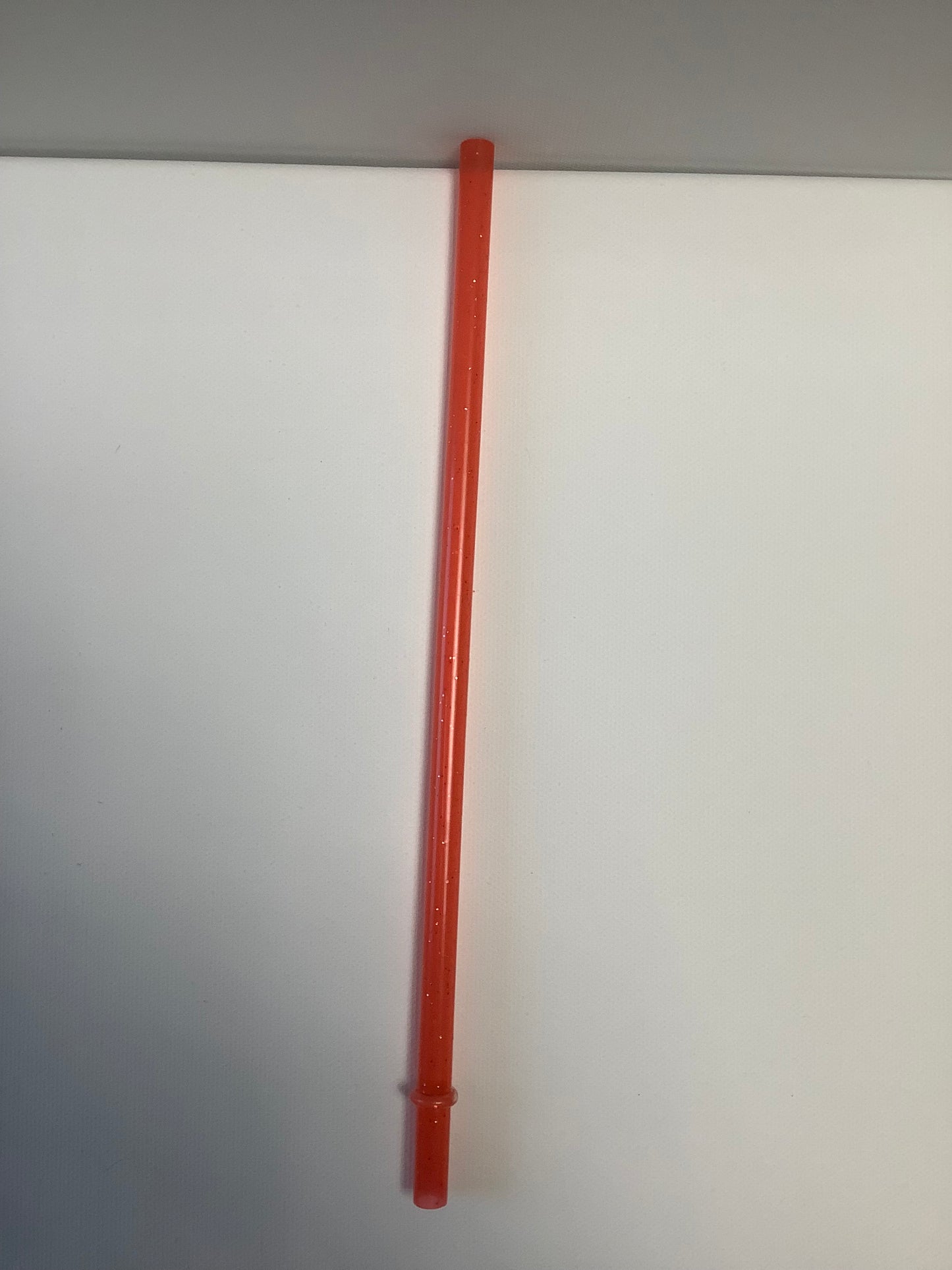 Plastic glitter Straw