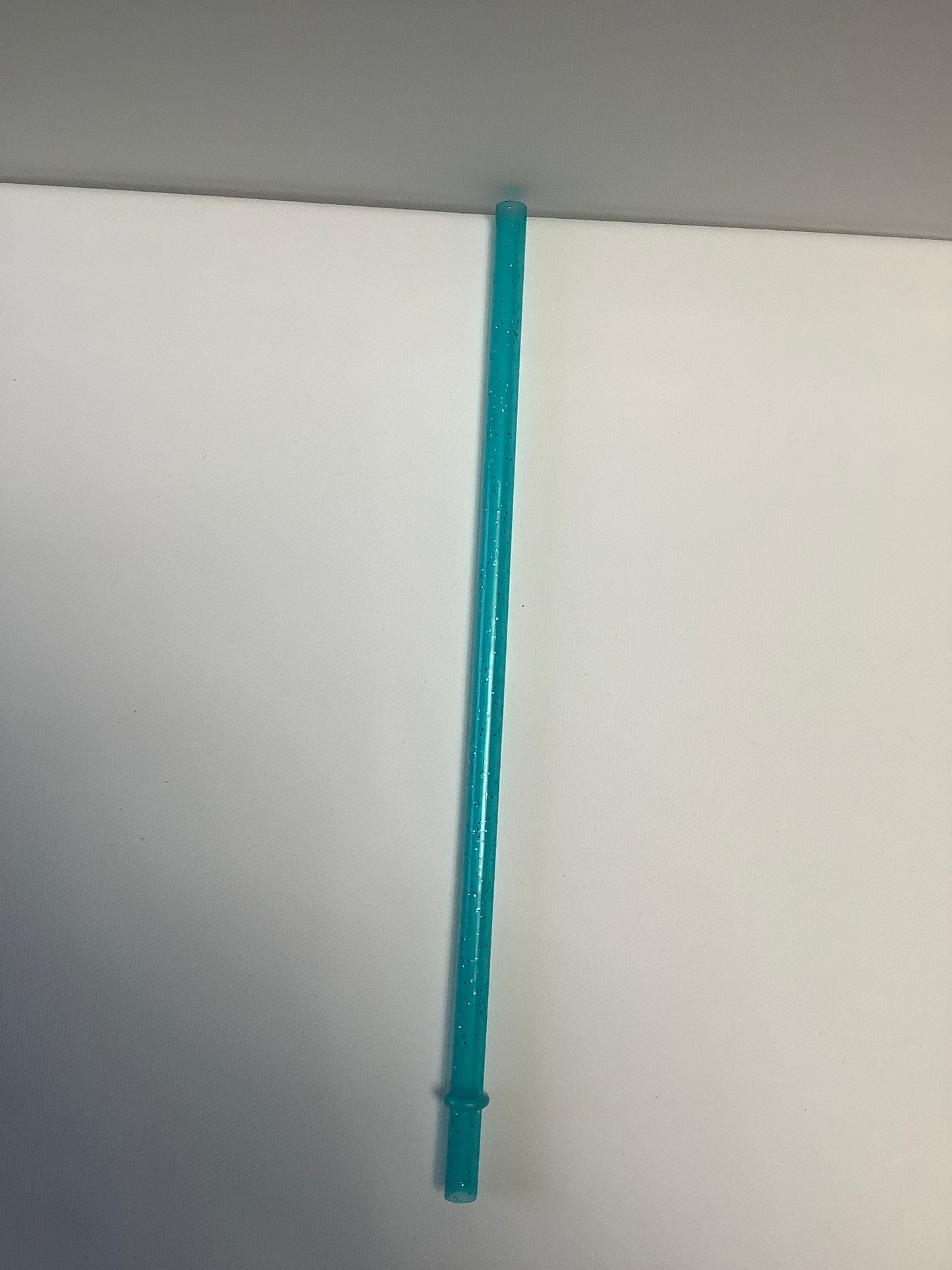 Plastic glitter Straw