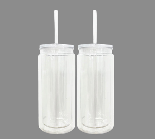 20oz acrylic snow globe