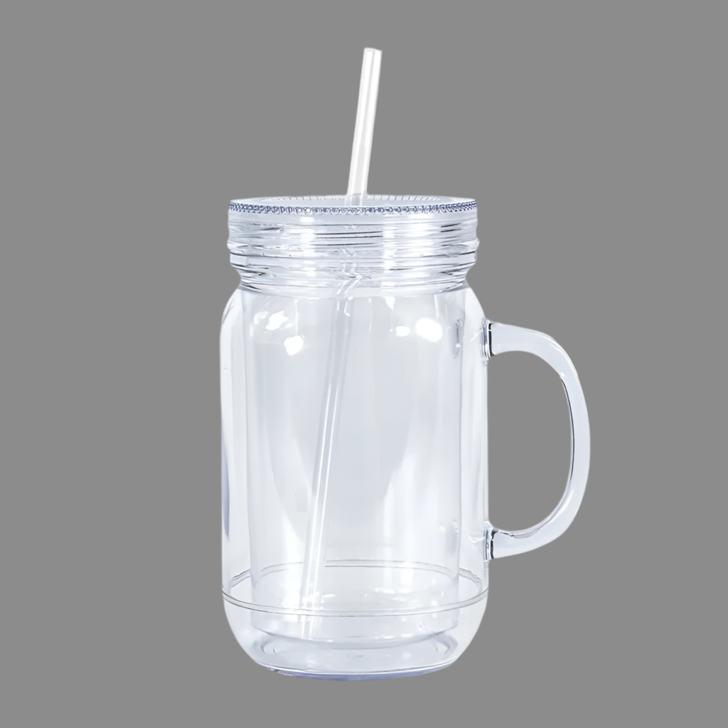 20oz Mason Jar snow globe