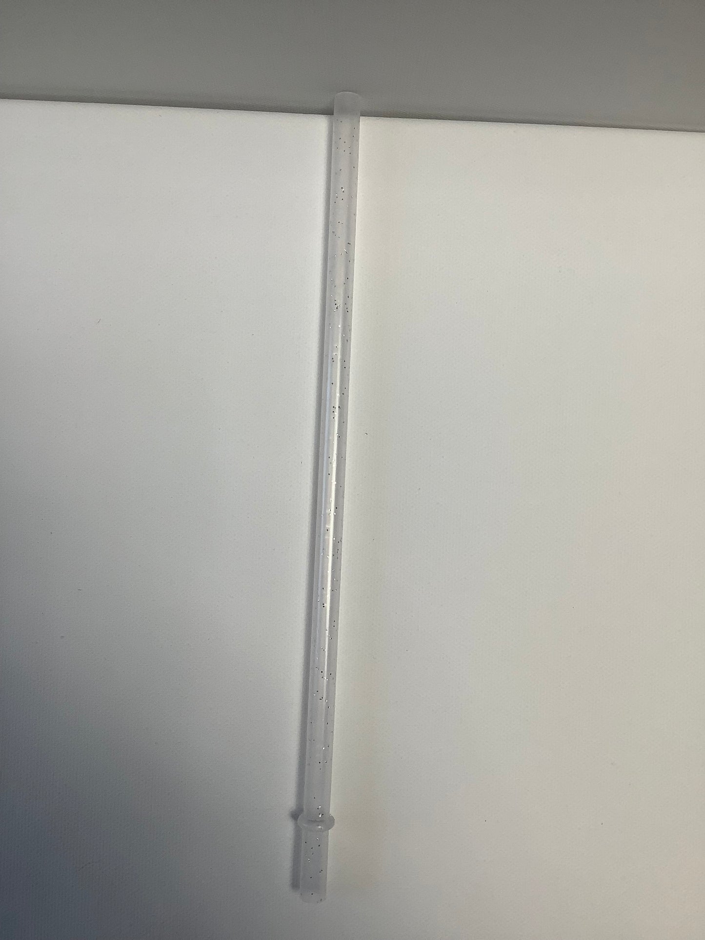 Plastic glitter Straw