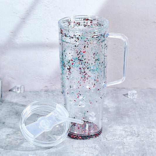 40oz Snow globe tumbler